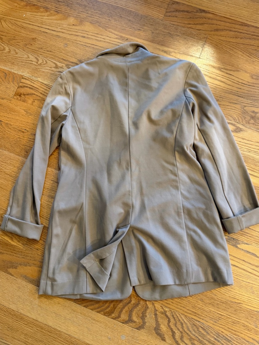 J. Jill Longline Ponte Blazer in Camel - Picture 3 of 7